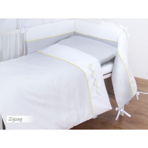 Posteljnina 3 delna Bianco 