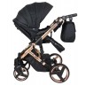 Otroški voziček Nestor QUATRO black